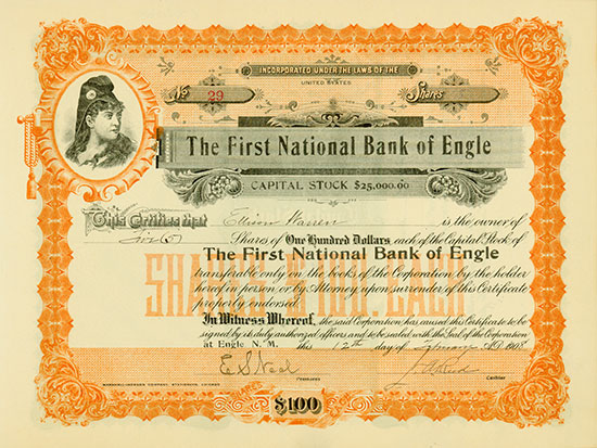 First National Bank of Engle