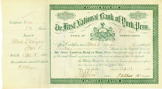 First National Bank of York