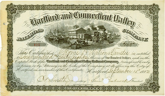 Hartford and Connecticut Valley Railroad Company
