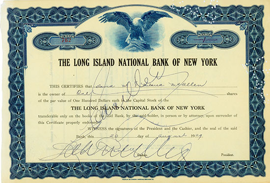 Long Island National Bank of New York