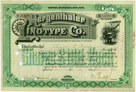 Mergenthaler Linotype Co.