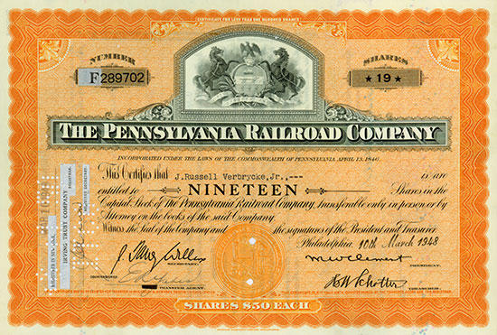 Pennsylvania Railroad Company