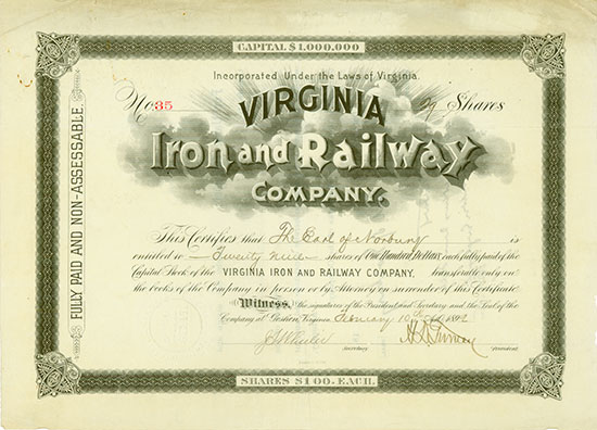 Virginia Iron and Railway Company