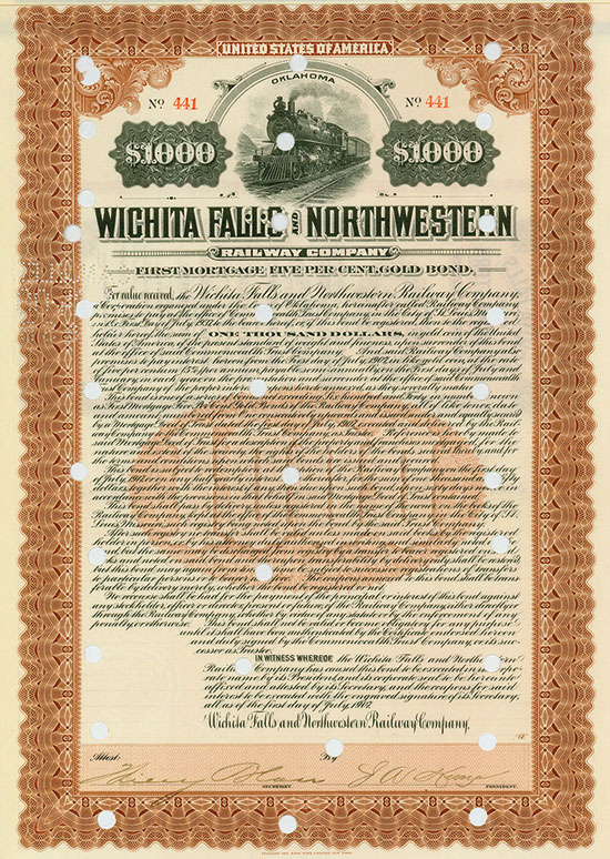 Wichita Falls and Northwestern Railway Company