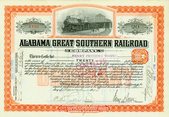 Alabama Great Southern Railroad Company