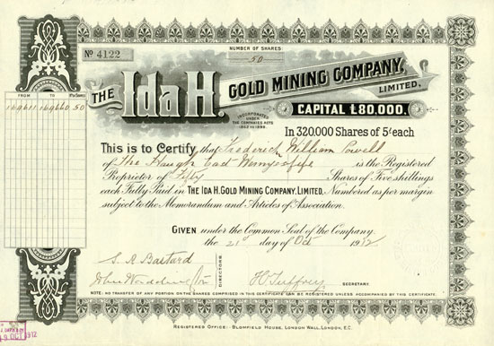 Ida H. Gold Mining Company