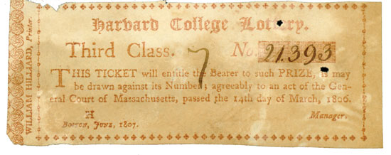 Harvard College Lottery