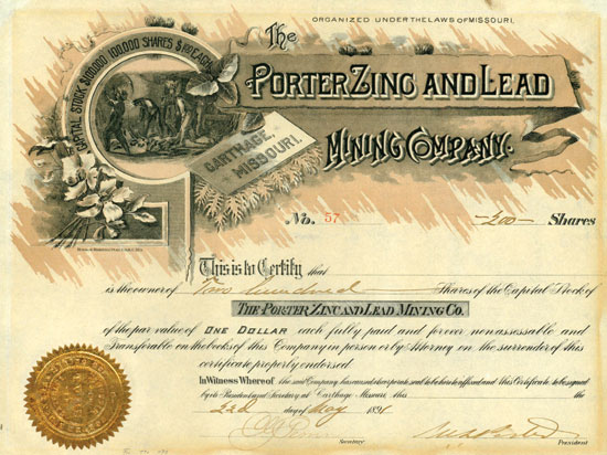 Porter Zinc and Lead Mining Company