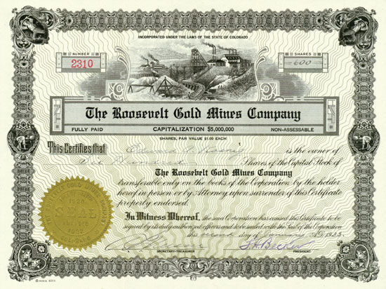Roosevelt Gold Mines Company