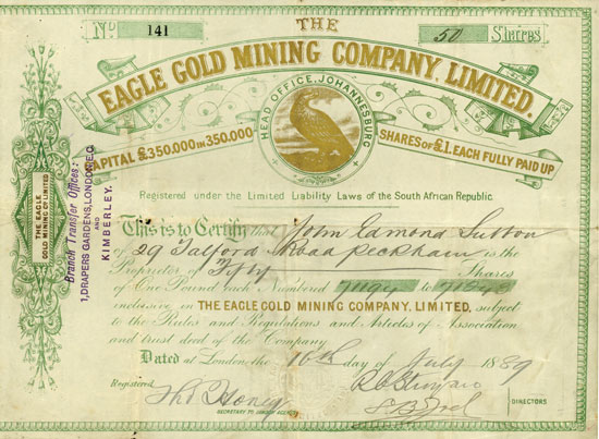 Eagle Gold Mining Company, Limited