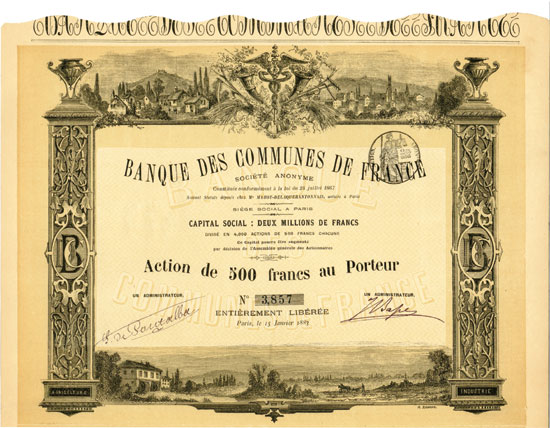 Banque des Communes de France S. A.