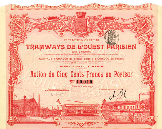 Compagnie des Tramways de l'Ouest Parisien S. A.
