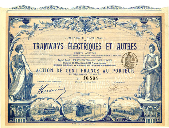 Compangie Nationale de Tramways Électriques et Autres S. A.