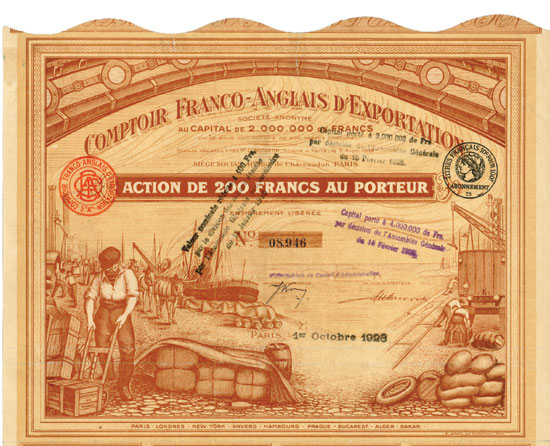 Comptoir Franco-Anglais d'Exportation S. A.