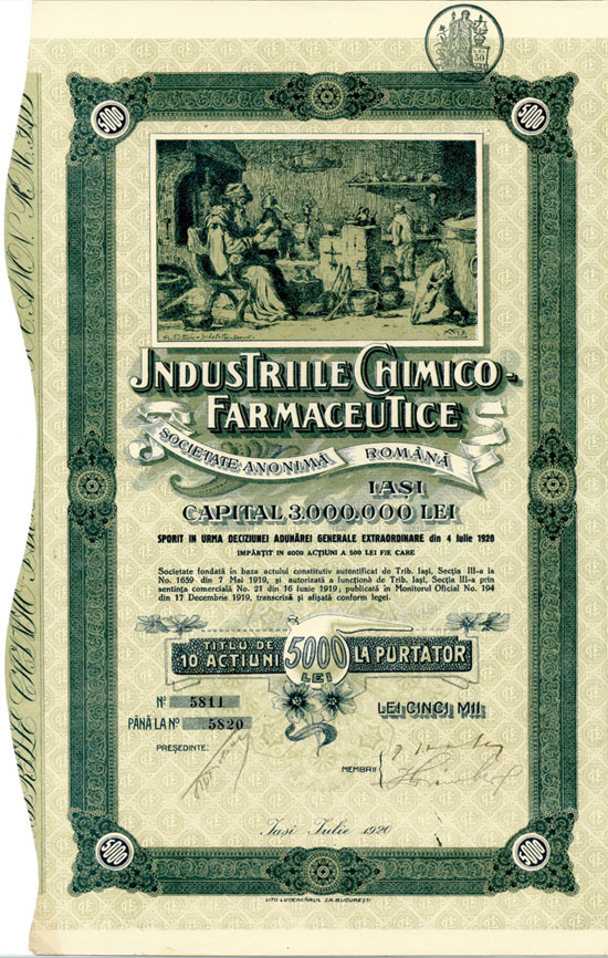 Industriile Chimico-Farmaceutice S. A. Romana
