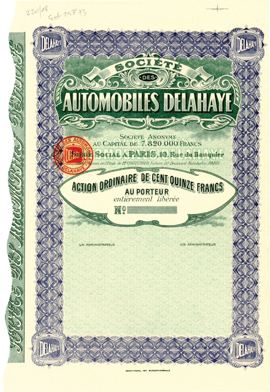 Société des Automobiles Delahaye