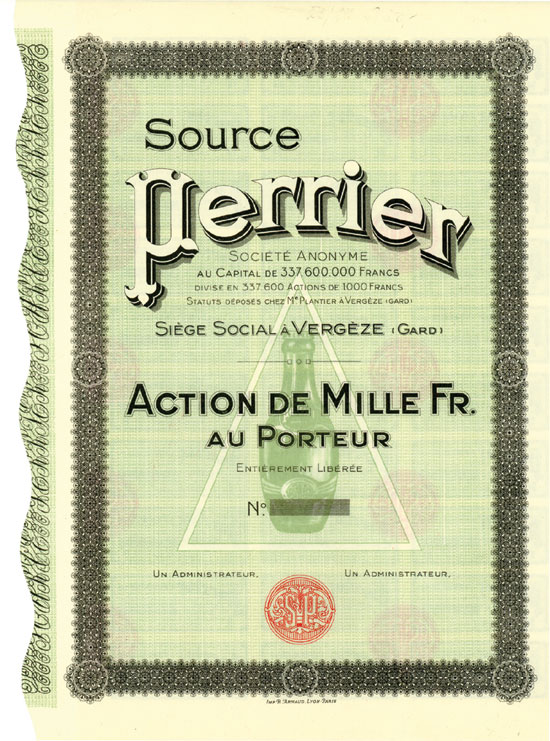 Source Perrier S. A.