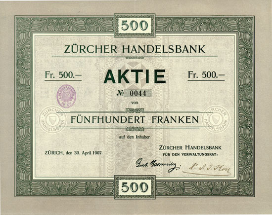 Zürcher Handelsbank 