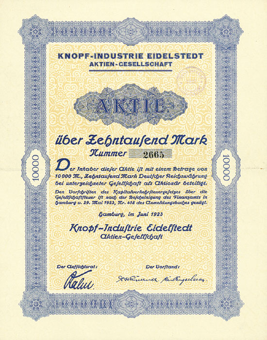 Knopf-Industrie Eidelstedt AG