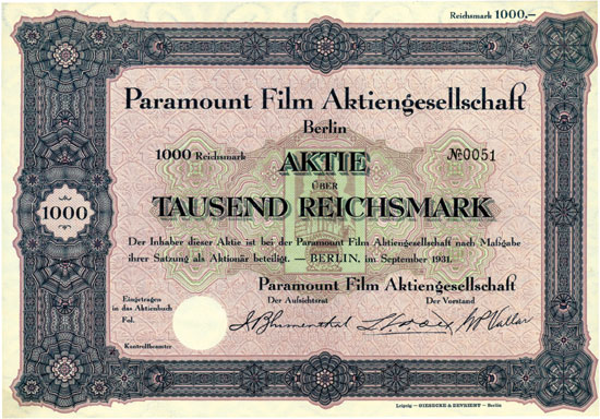 Paramount Film AG
