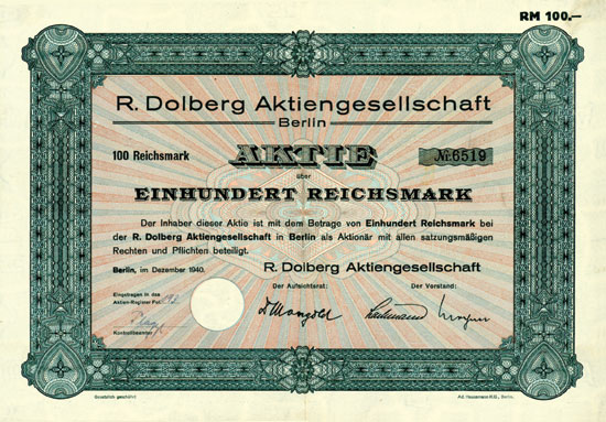 R. Dolberg AG