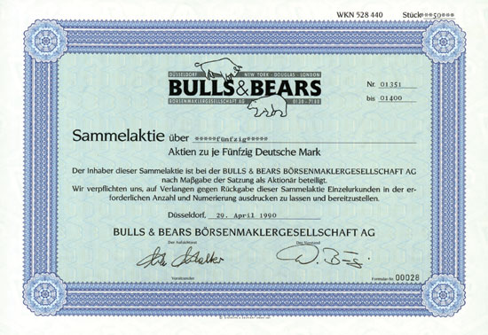Bulls & Bears Börsenmaklergesellschaft AG