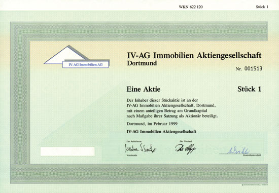 IV-AG Immobilien AG