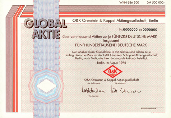 O&K Orenstein & Koppel AG