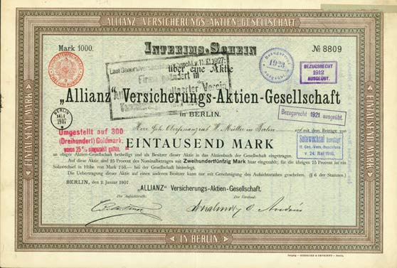 "Allianz" Versicherungs-AG