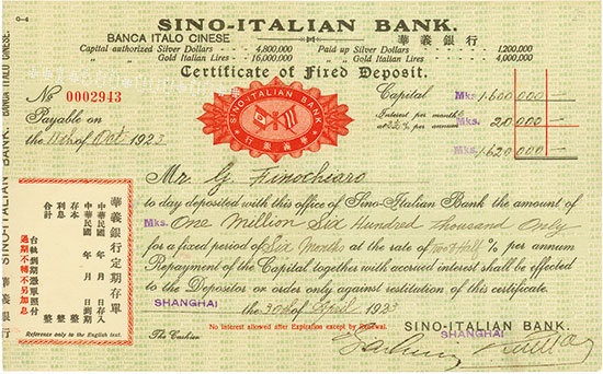 Sino-Italian Bank