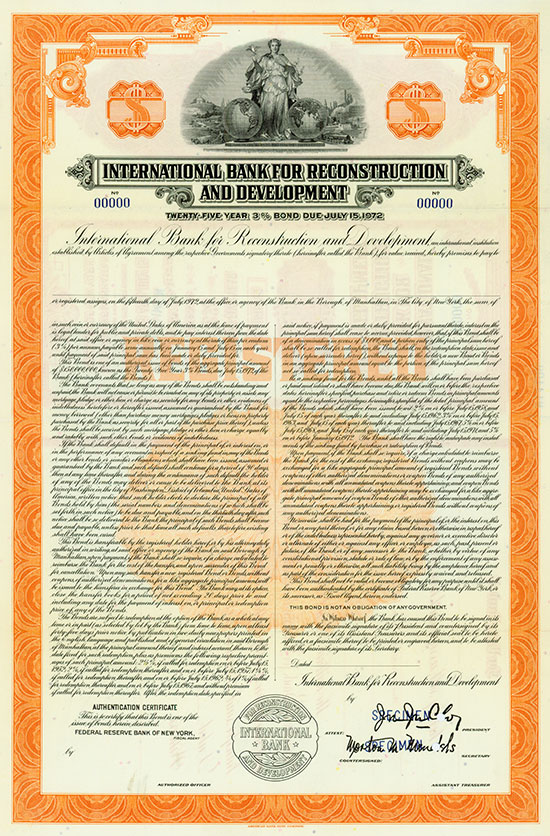 International Bank for Reconstruction and Development
