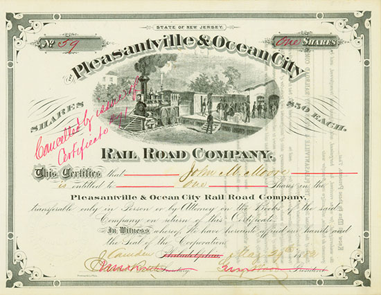 Pleasantville & Ocean City Rail Road Company