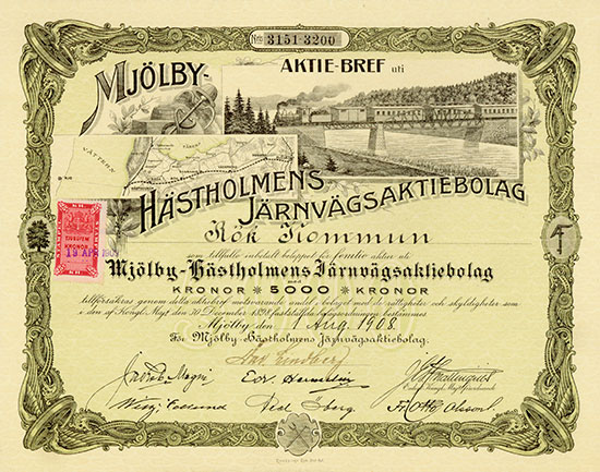 Mjölby-Hästholmens Järnvägsaktiebolag