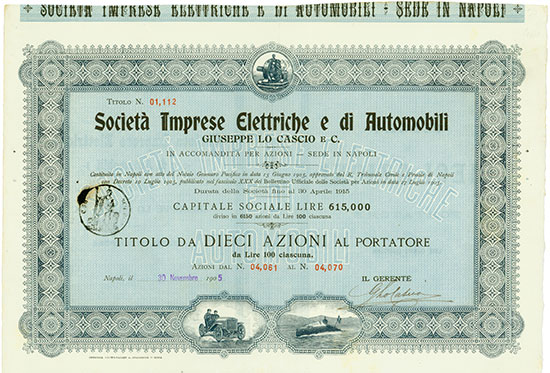 Societa Imprese Elettriche e di Automobili Giuseppe Lo Cascio E.C.