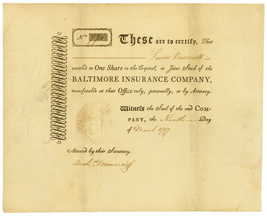 Baltimore Insurance Company