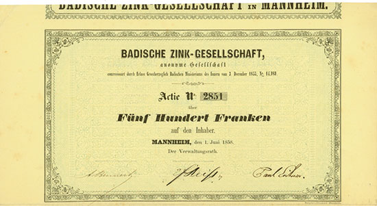 Badische Zink-Gesellschaft AG