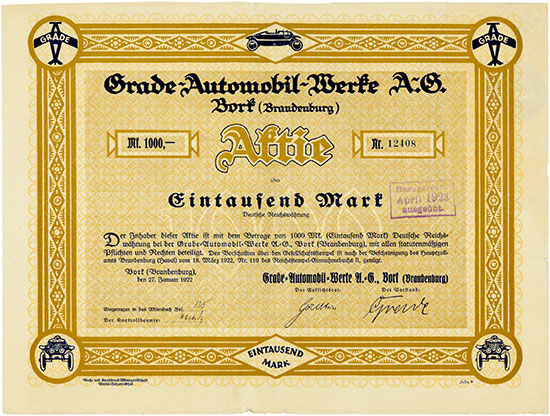Grade-Automobil-Werke AG 