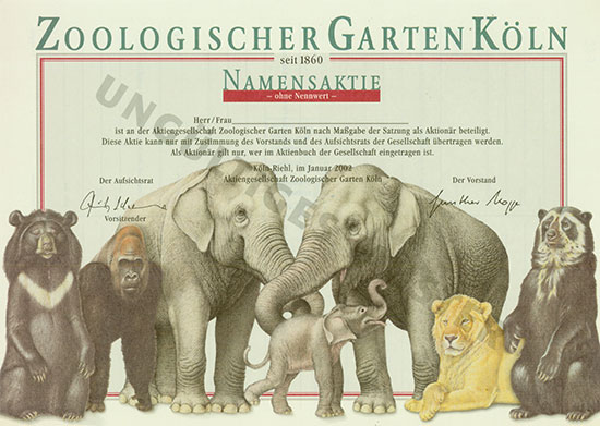 Aktiengesellschaft Zoologischer Garten Köln