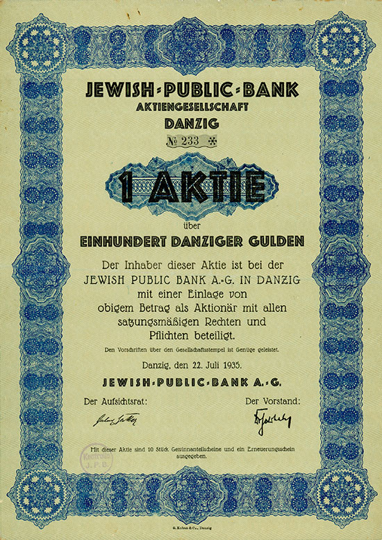 Jewish-Public-Bank AG