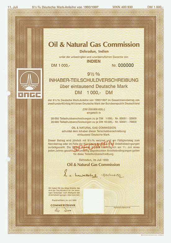 Oil & Natural Gas Commission