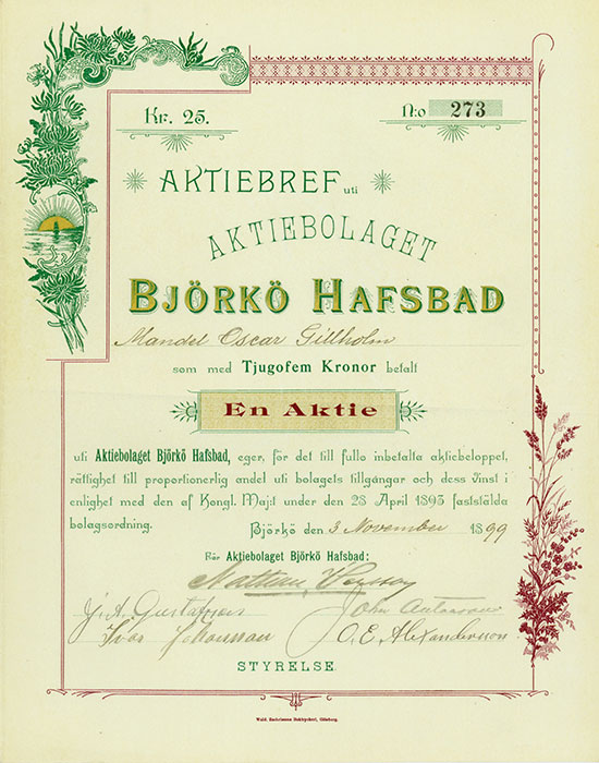 Aktiebolaget Björkö Hafsbad