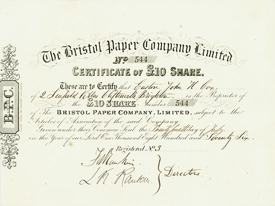 Bristol Paper Company, Limited