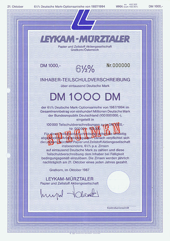 Leykam-Mürztaler Papier und Zellstoff AG