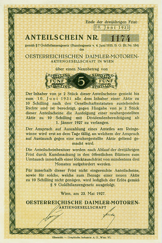 Oesterreichische Daimler-Motoren-AG