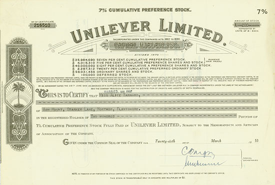Unilever Limited