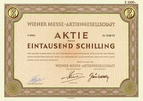 Wiener Messe-AG [2 Stück]