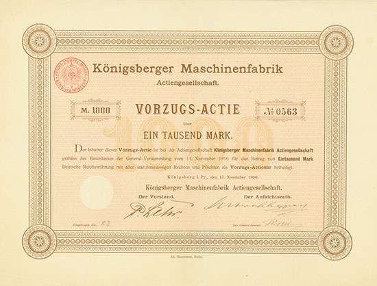 Königsberger Maschinenfabrik AG