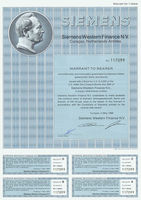 Siemens Western Finance N.V.