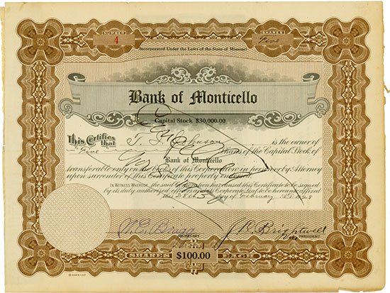 Bank of Monticello