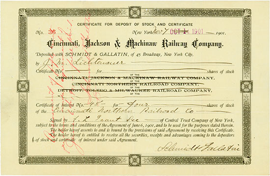 Cincinnati, Jackson & Mackinaw Railway Company